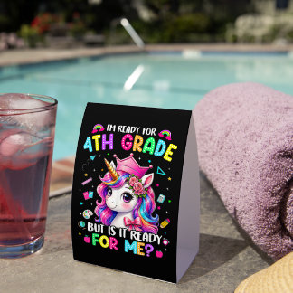 Im Ready for 4th Grade Unicorn First Day of School
