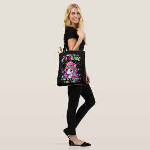 Im Ready for 4th Grade Unicorn First Day of School Tote Bag