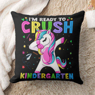 I'm Ready For Kindergarten Back To School Cushion