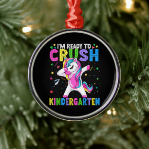 I'm Ready For Kindergarten Back To School Metal Tree Decoration