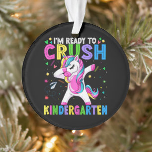 I'm Ready For Kindergarten Back To School Ornament