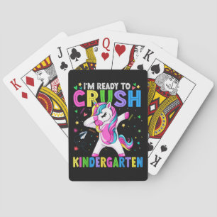 I'm Ready For Kindergarten Back To School Playing Cards
