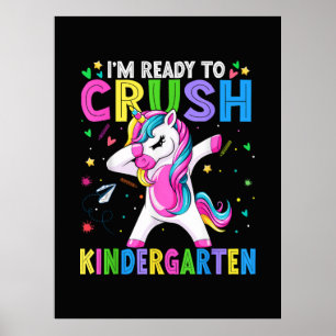 I'm Ready For Kindergarten Back To School Poster