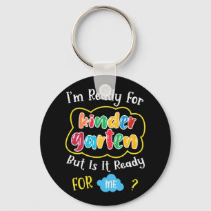 i'm ready for kindergaten key ring