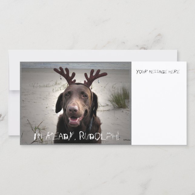 I'm ready holiday card (Front)