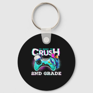 Im Ready To Crush 2nd Grade Back To School Video G Key Ring
