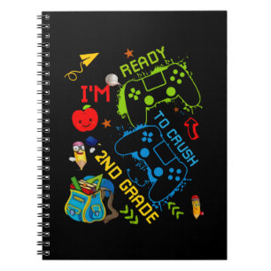 I'm Ready to Crush 2nd Grade Back To School Video Notebook