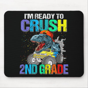 I'm Ready To Crush 2nd Grade Boys Back To School D Mouse Mat