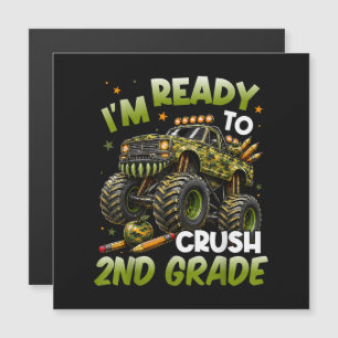 I'm Ready to Crush 2nd Grade Monster Truck