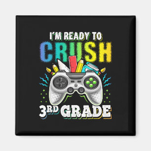 I'm Ready to Crush 3rd Grade Back to School Video  Magnet