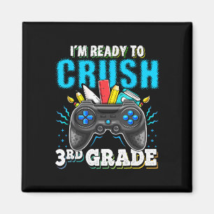 I'm Ready to Crush 3rd Grade Back to School Video  Magnet