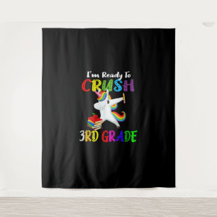 i'm ready to crush 3rd grade Third grader Dabbing  Tapestry