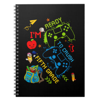 I'm Ready to Crush 5th Grade Back To School Video Notebook