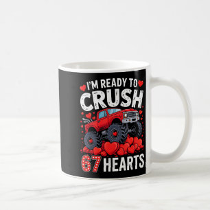 I'm Ready To Crush 67 Hearts Truck Valentines Day Coffee Mug