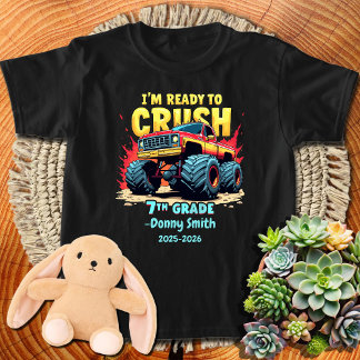 I'm Ready to Crush 7th Grade Back to School  T-Shirt