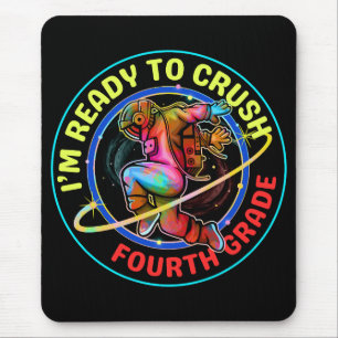 I'm ready to crush fourth grade mouse mat