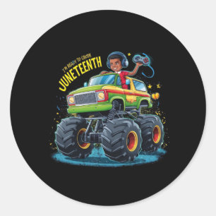 I'm Ready To Crush Juneteenth Sticker1 Classic Round Sticker