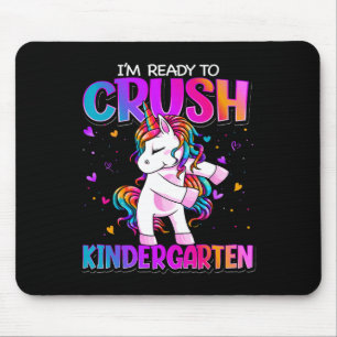 I'm Ready To Crush Kindergarten Back To School Kin Mouse Mat