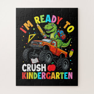 I'm Ready to Crush Kindergarten First Day Jigsaw Puzzle