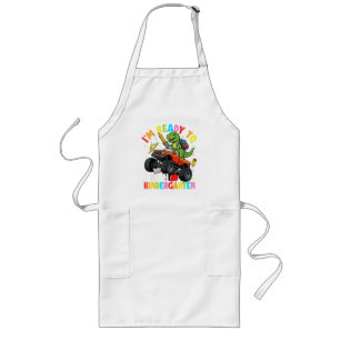 I'm Ready to Crush Kindergarten First Day Long Apron