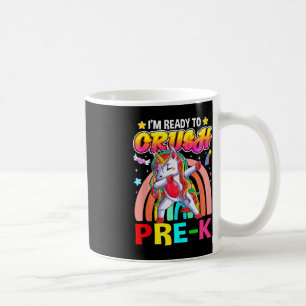 I'm Ready To Crush Pre K Dab Unicorn Back to Schoo Coffee Mug