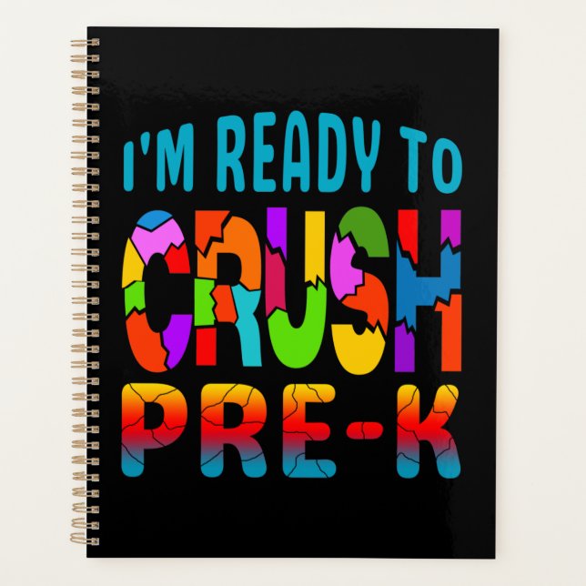 im ready to crush pre k  planner (Front)