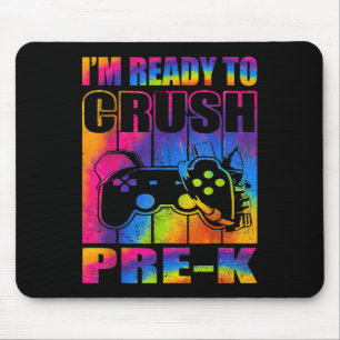 Im Ready To Crush Prek Back To School Video Game Mouse Mat