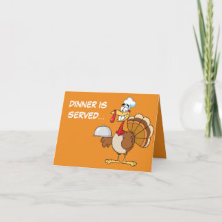 I'm Ready to Eat Thanksgiving Dinner Holiday Card
