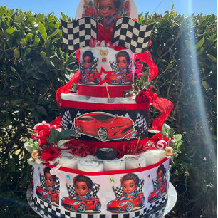 I'm Ready To Race  Satin Ribbon