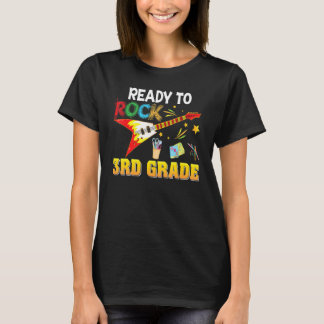 I'm Ready To Rock 3rd Grade Third Back To School G T-Shirt