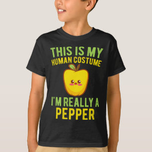 I'm Really A Pepper Toddler Kids Funny Kawaii Hall T-Shirt