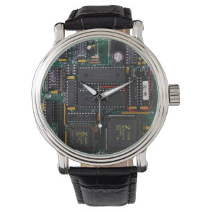 I'm Really Board PCB Wrist Watch