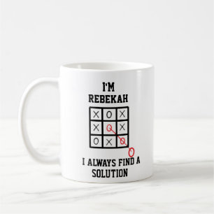 Im Rebekah I Always Find A Solution Mug