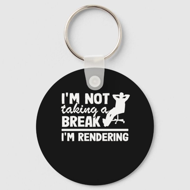 Im Rendering Filmmaker Video Editor Editing Gift F Key Ring (Front)