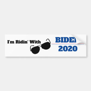 I'm Ridin' With Biden 2020 Bumper Sticker