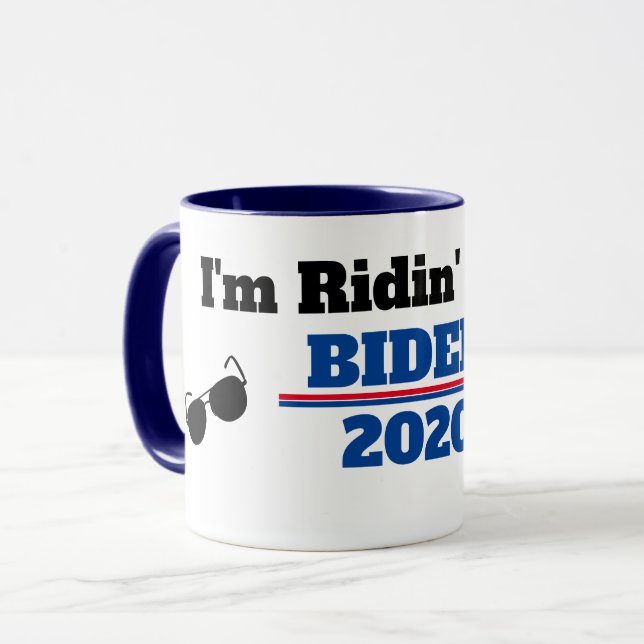 I'm Ridin' with Biden in 2020 Mug (Front Left)