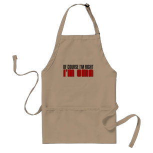 I'm Right I'm Oma Apron