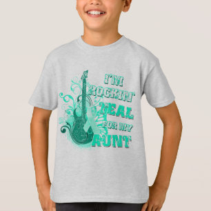 I'm Rockin' Teal for my Aunt T-Shirt
