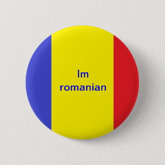 Im Romanian 6 Cm Round Badge