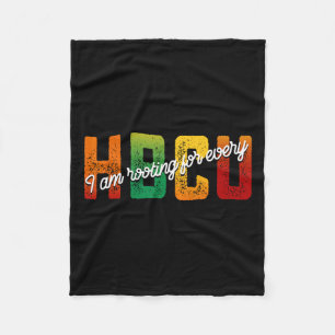 I'm Rooting For Every Hbcu Black History Month Stu Fleece Blanket