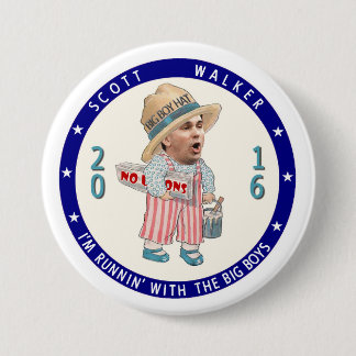 I'm runnin' with the big boys! 7.5 cm round badge