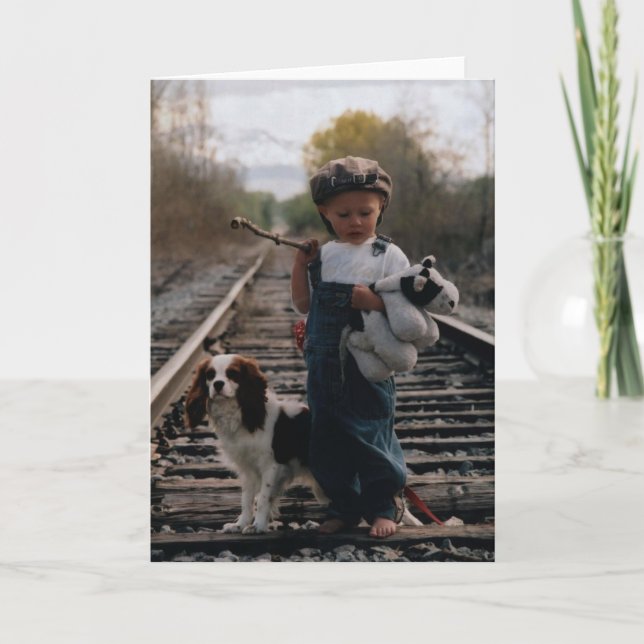 IM RUNNING AWAY CARD (Front)