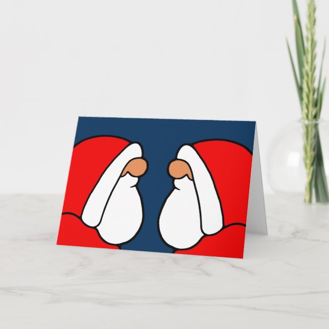 I'm Santa Claus Holiday Card (Front)