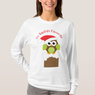 I'm Santa's Favourite Owl T-Shirt