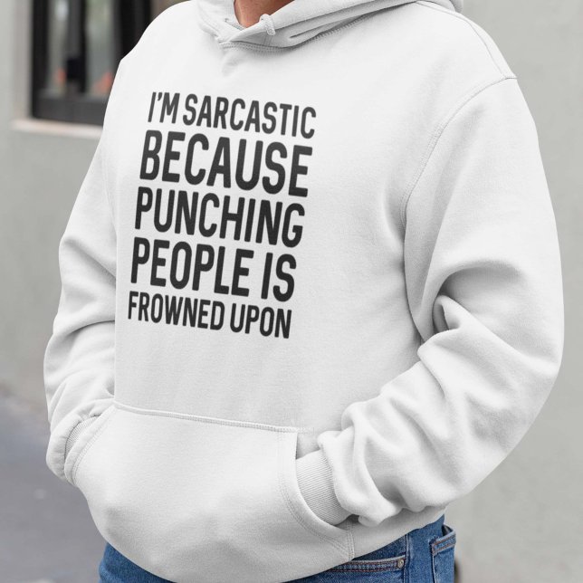 I'm Sarcastic Hoodie (Creator Uploaded)