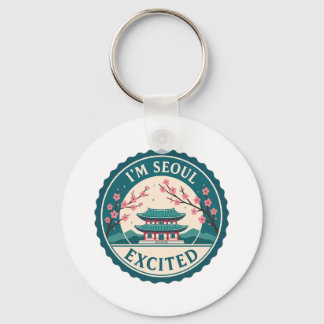I'm Seoul Excited Korea  Key Ring