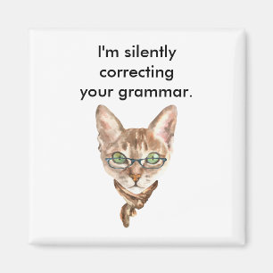 I'm Silently Correcting Your Grammar Magnet