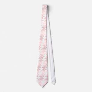 I'm smiling because -tie tie