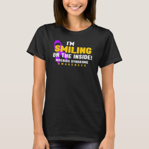 i'm Smiling On The Inside Moebius Syndrome Awarene T-Shirt