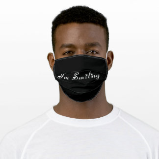 I'm Smiling with hearts Cloth Face Mask